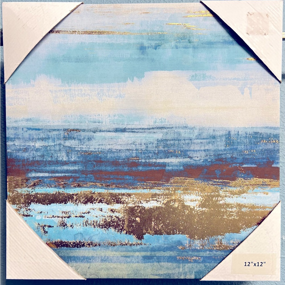 Canvas Art-Abstract Coastal